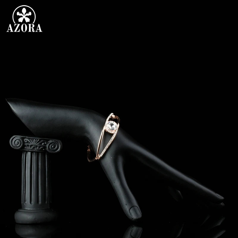 Азора уникальные браслеты простого дизайна ясно Stellux австрийского хрусталя из