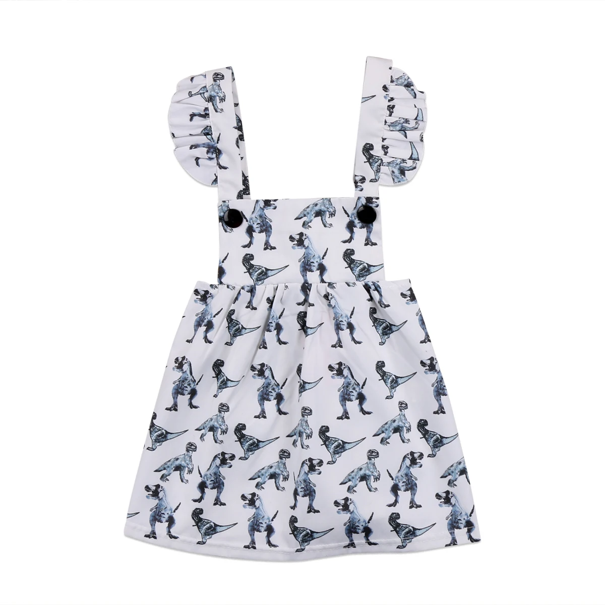 Детское летнее платье с принтом динозавров | Мать и ребенок