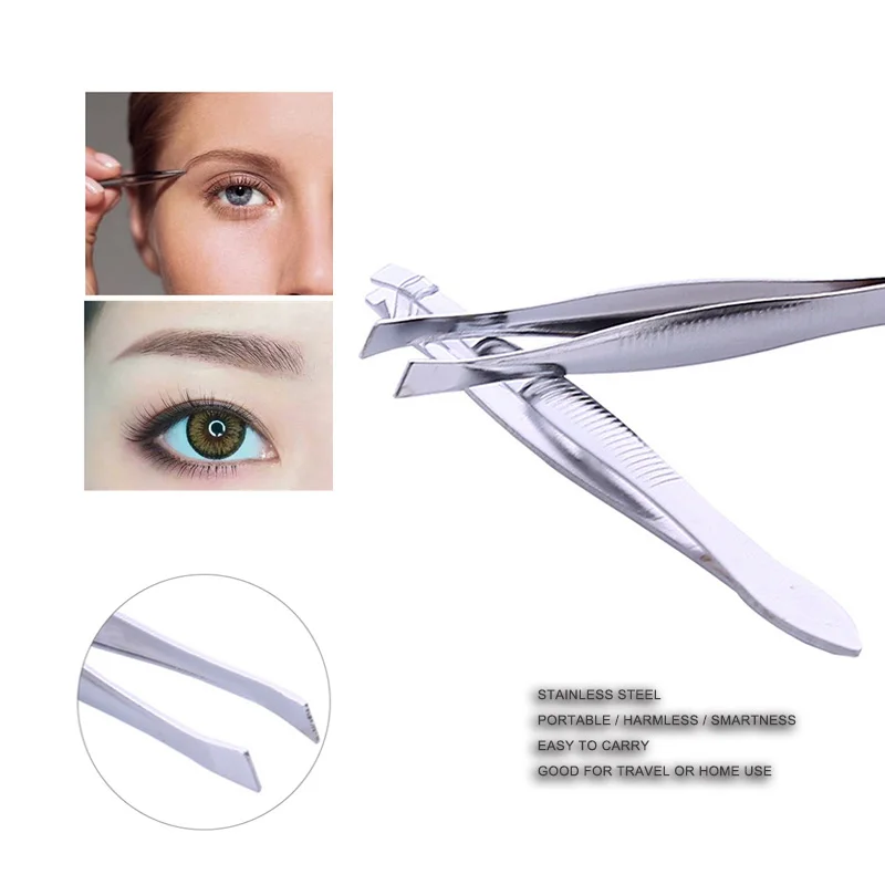 Bioтетя Профессиональный мини пинцет для бровей из нержавеющей стали триммеры