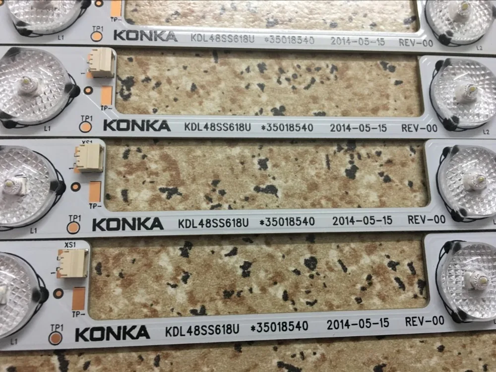Оригинальные светодиодный светодиодные полосы 40 шт./лот работающие с KONKA KDL48JT618U