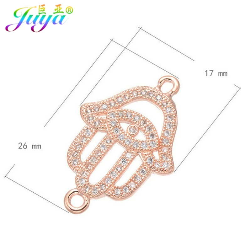 Фурнитура для ювелирных изделий DIY микро проложить Циркон Хамса ручной