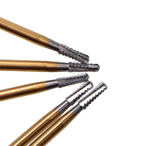 Зубная игла со сломанным корончатым штекером, для эндододонтической позолоченной ручкой 1957 #1958 #, 10 шт.кор.