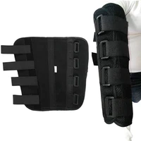 adjustable elbow joint recovery arm splint brace support protect band belt strap with 3 fixed steel plates for children adults