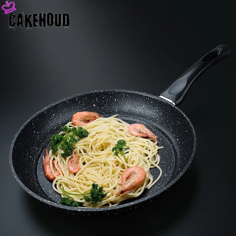 CAKEHOUD мини Maifan каменная антипригарная плоская сковорода многофункциональная утолщенная фритюрница для стейка индукционная плита газовая плита Универсальная