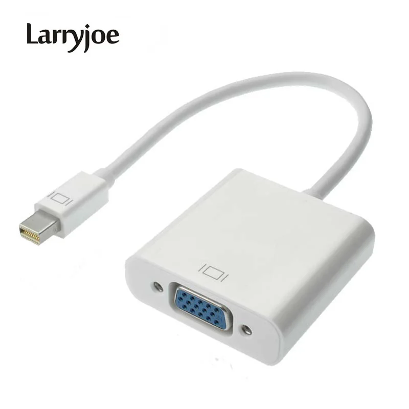 Лидер продаж кабель Larryjoe 1 шт./лот мини-порт дисплея порт переходник DP папа-VGA для