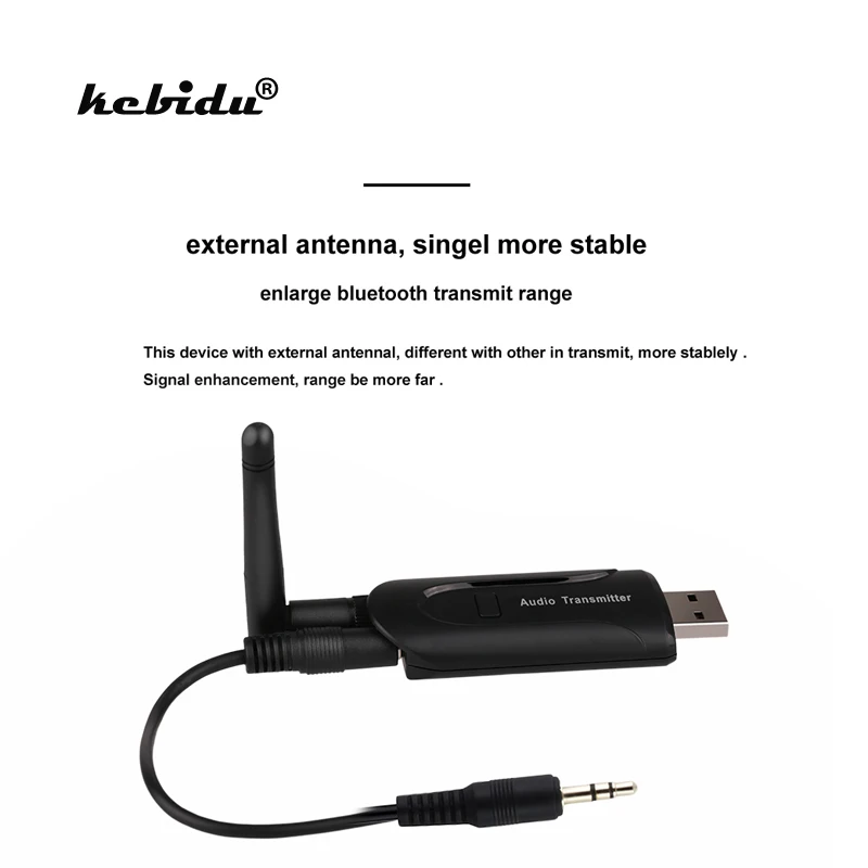 Kebidu B5 3 5 мм Беспроводной Bluetooth 4 0 A2DP стерео музыка аудио передатчик Отправитель