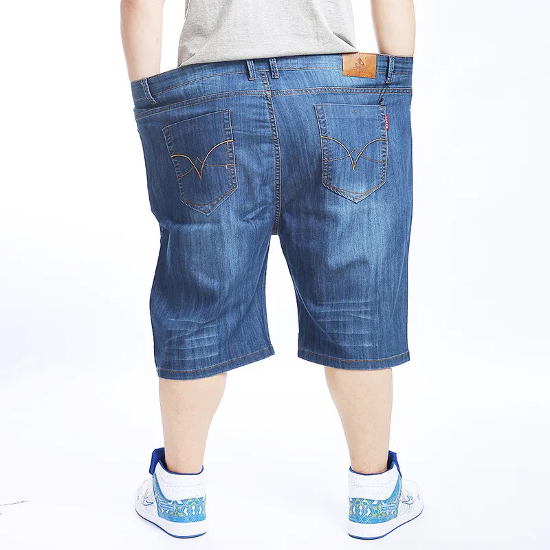 Мужские джинсовые шорты Modis голубые уличные большого размера плюс 44 46 48 50 для