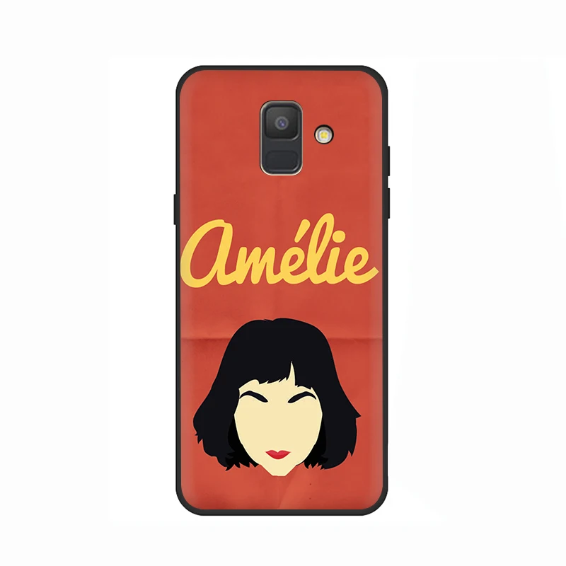 Amelie плакат классические Франция фильм мягкий чехол для мобильного телефона чехол для samsung Galaxy A5 A6 A7 A8 A9 A10S A20S A30S A40S A50S A60 A70 J6 - Цвет: B12