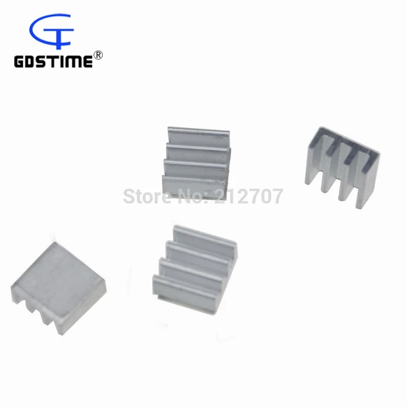 300 шт. Gdstime алюминиевый радиатор 11x11x5 мм IC LED Охлаждающий GDs001|heat sink|aluminum heatsinkled cooling |