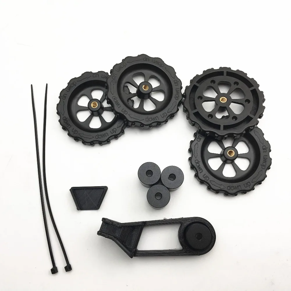 4 шт. алюминиевые регулируемые гайки для кровати|Детали и аксессуары 3D-принтеров|