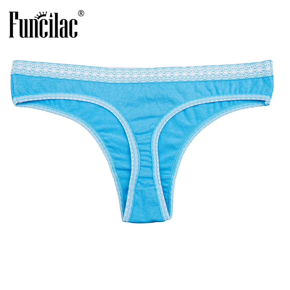 Фирма FUNCILAC женское нижнее белье трусики женские стринги и танга Bragas Culotte Femme