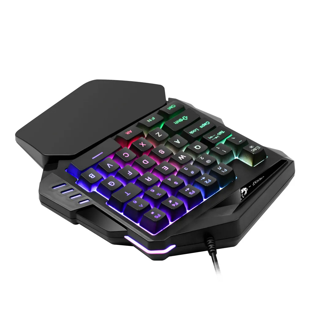 Проводная игровая клавиатура ZELOTES K13 с RGB подсветкой USB YE4.9|Клавиатуры| |