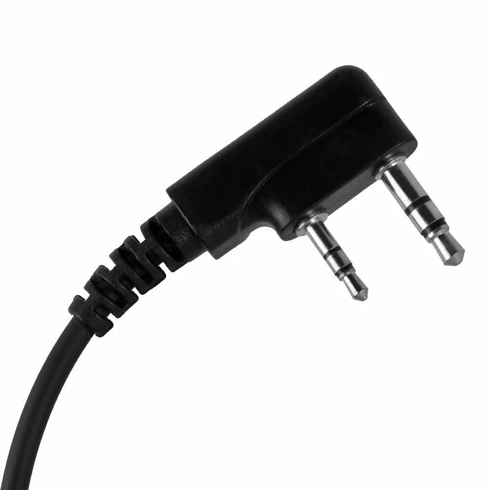 Новый 2-контактный d-образный наушник для Kenwood BAOFENG UV5RA TYT MD-380 WOUXUN KG-UV6DTwo