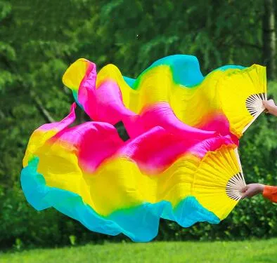 Веер Фата для танца живота 120 шелк 100% см|fan veil|belly danceveil fan |
