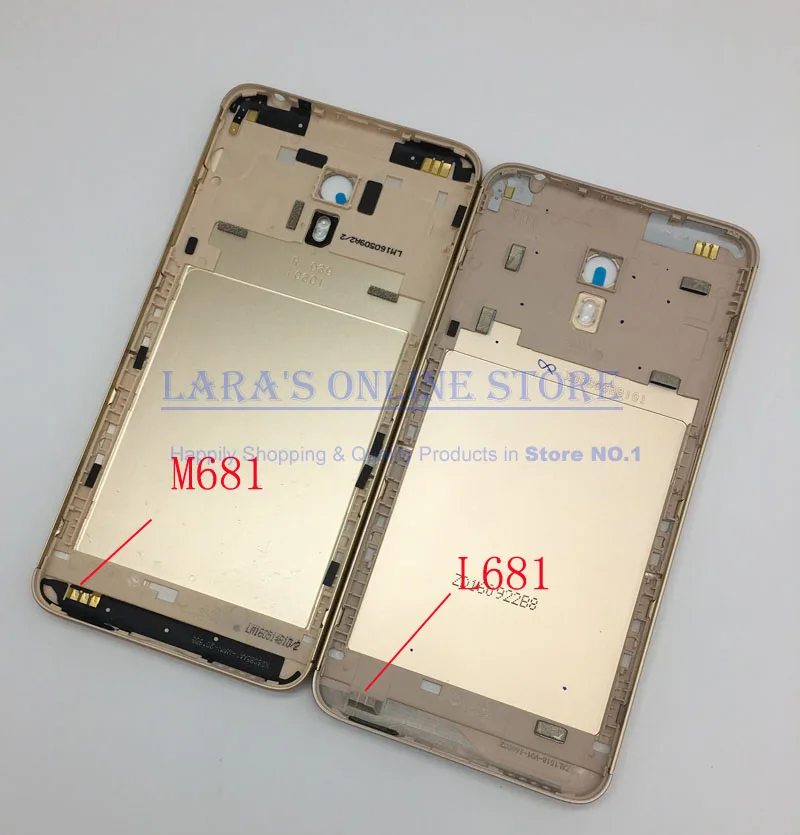 Оригинальный Новый чехол для MEIZU M3 NOTE 5 дюйма M681 / L681 задняя крышка аккумулятора с