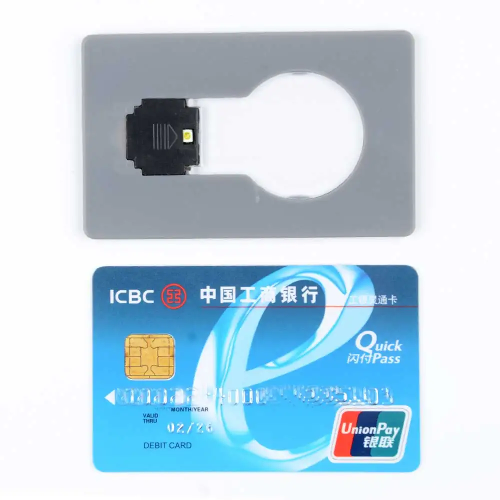 Уличный мини светодиоды лампа Кредитная карта ltra thin портативная карточка