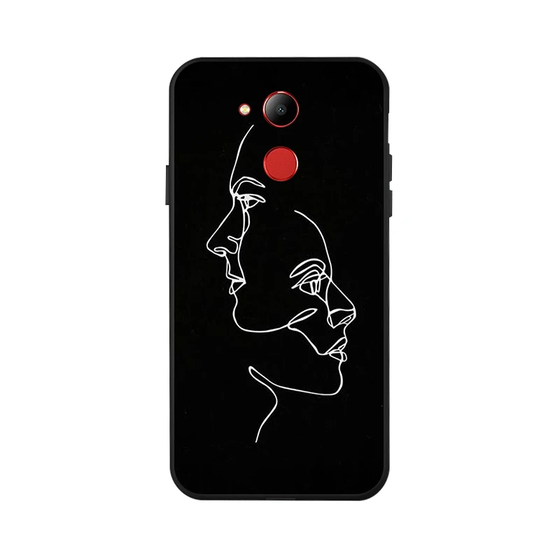 

Painting Matte Phone Case For Huawei Honor V9 Play silicone 5.2 inches Cover For Huawei Honor 6C Pro Cases Funda