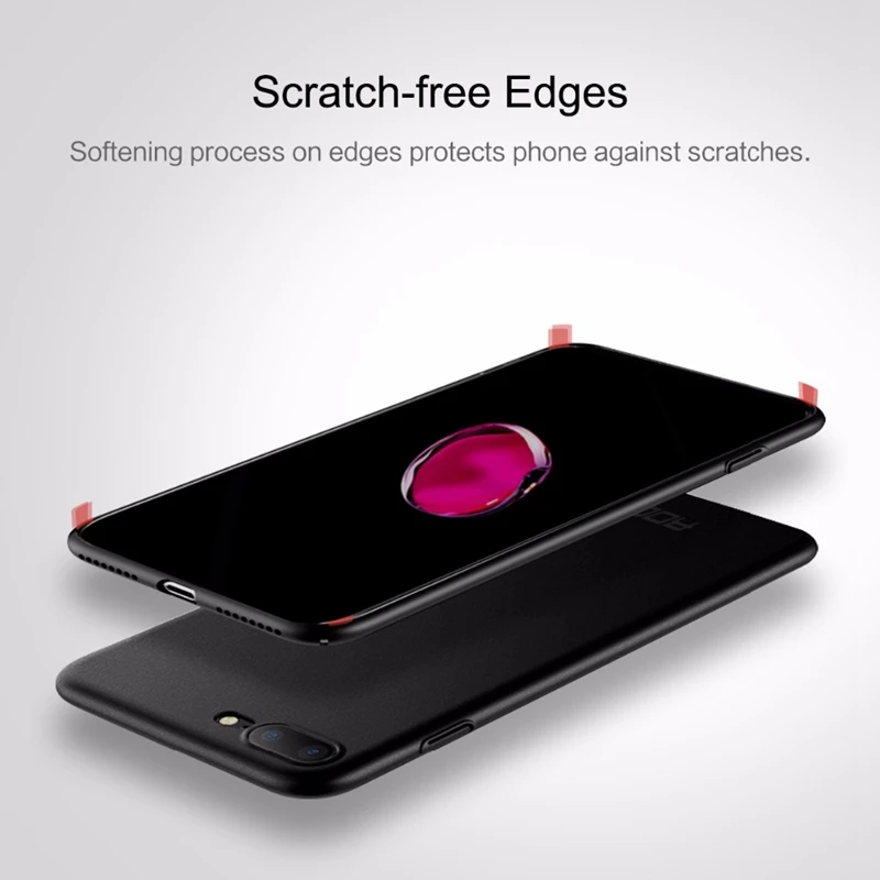 Для iPhone 6 7 ультра тонкий 0.37 мм матовый чехол для телефона Plus iPhone7 |