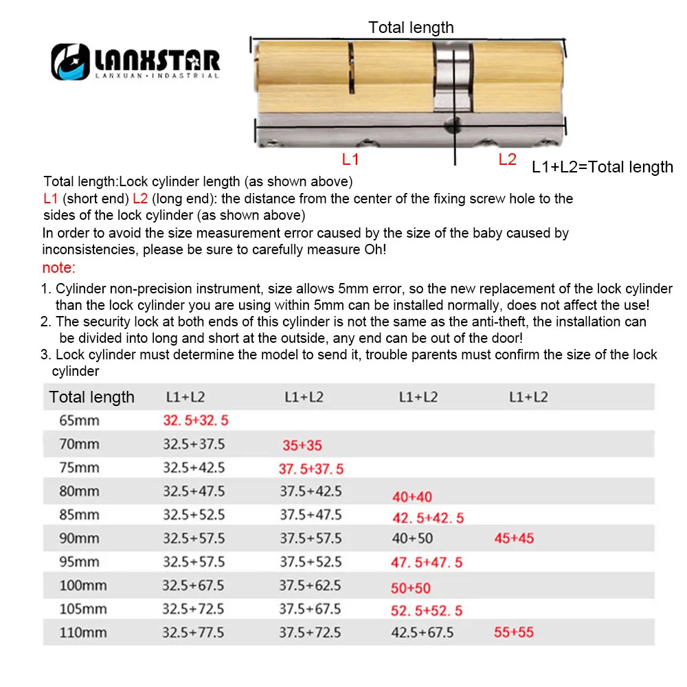 Противоугонный замок LANXSTAR строительный цилиндр класса C цилиндры блокировки