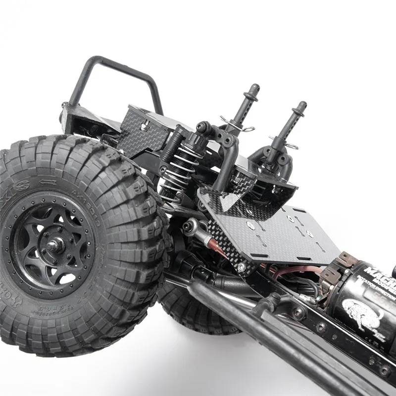 1 шт. углеродная батарея передняя часть модификации панели для SCX10 Rc части автомобиля