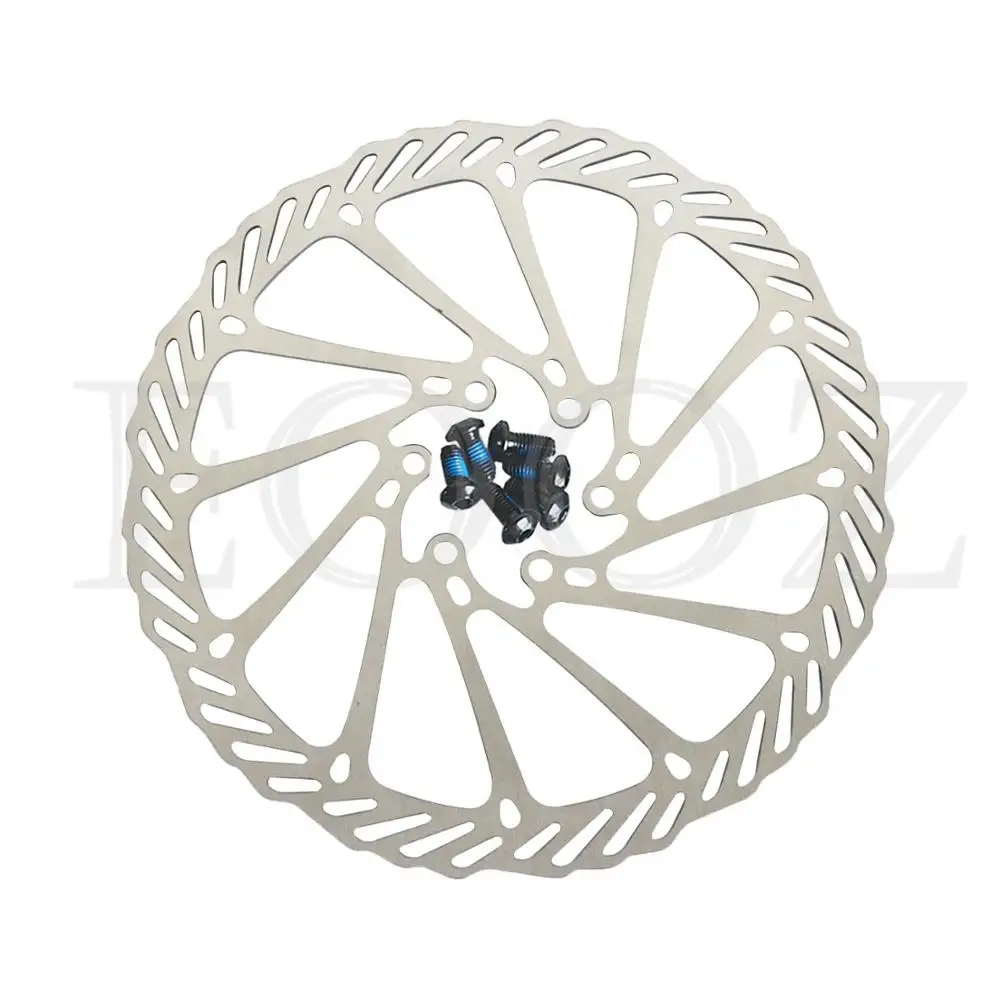 TYPE C MTB горный велосипед запчасти для велосипеда дорожный велосипед дисковые тормозные диски 7 дюймов 180 мм с болтами - Цвет: TYPE C