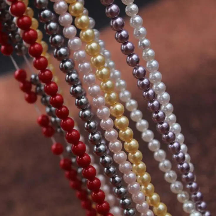 4mm Shell Pearl Semi-finished Products | Украшения и аксессуары