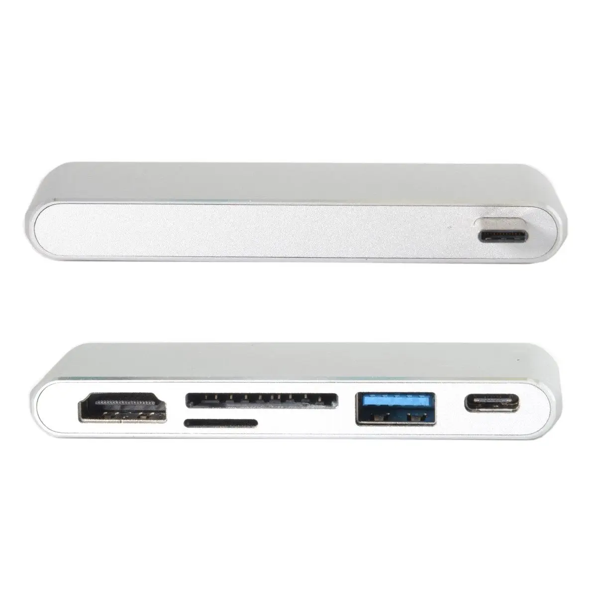 Thunderbolt3 тип c USB C к HDMI и USB3.0 OTG SD TF карта питание для ноутбуков Macbook|Адаптеры Thunderbolt 3| |