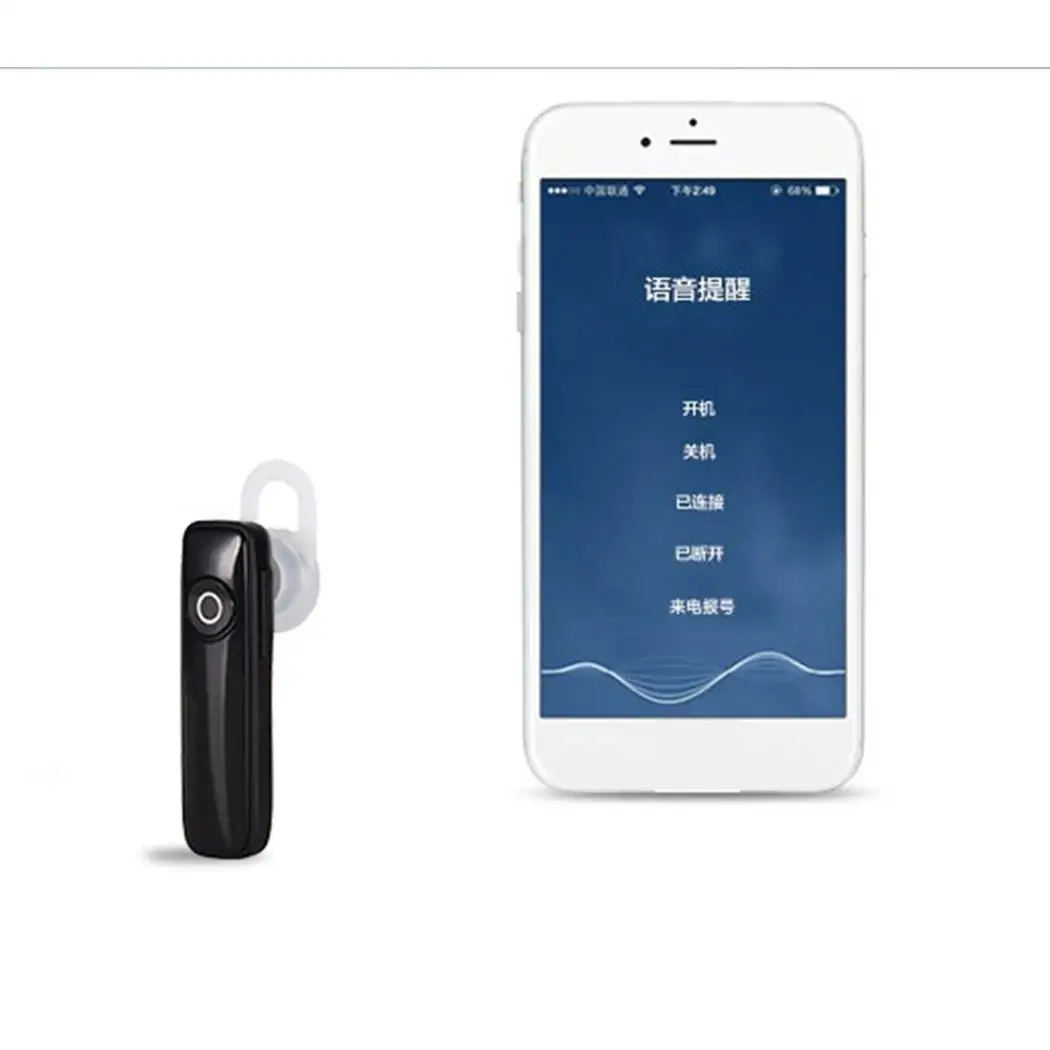 Спортивные Беспроводные Bluetooth одна гарнитура стерео 100h 2 3 часа голосовые
