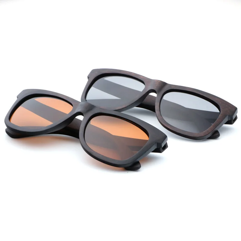 Мужские Уникальные поляризованные солнцезащитные очки Ablibi из 100% натурального