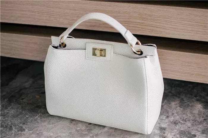 Новые женские кожаные сумки с ручками личи женская сумка-мессенджер сумка через