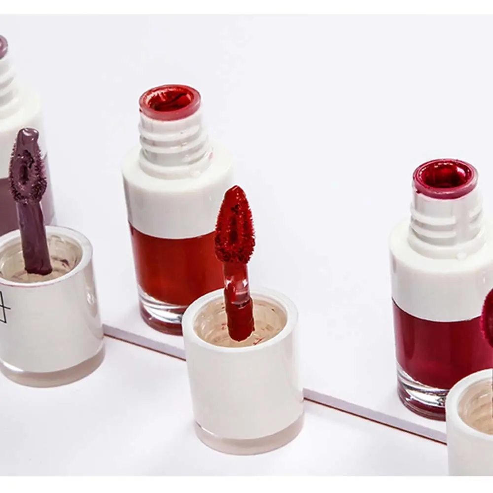 Жидкая матовая помада легко носить оттеночный блеск для губ стойкий увлажняющий