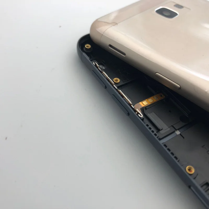 Оригинальная Крышка батарейного отсека задняя крышка корпуса для Samsung Galaxy J7 Prime