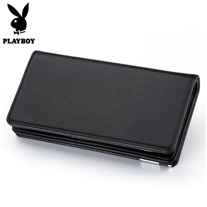 Playboy моды клатч мужской кошелек Для мужчин Женские Кошельки браслет Сумки
