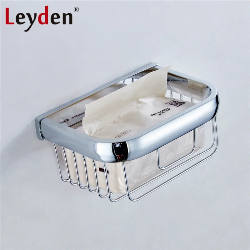 Современный квадратный держатель для туалетной бумаги Leyden корзина ORB/античная