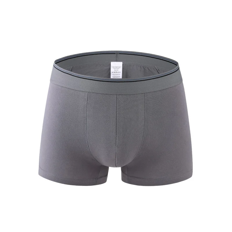 Big size 6XL men Boxer Shorts for mens Comfortable Underwear Loose Plus Size Solid Pants Men Underpants