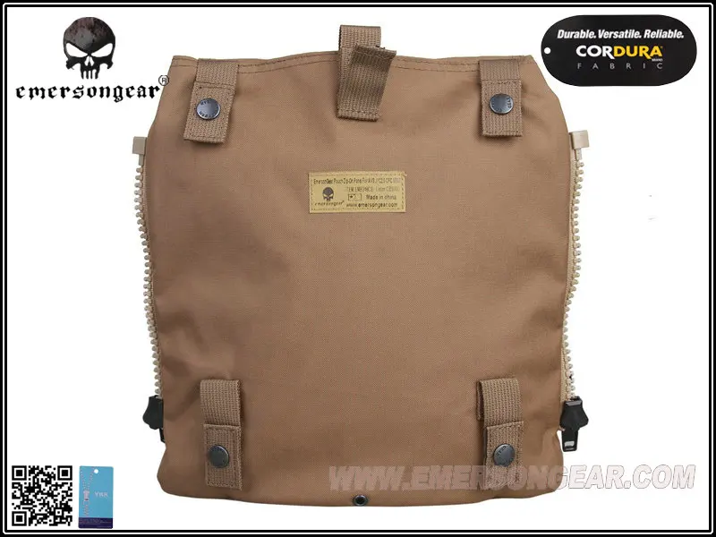 Сумка Emersongear на молнии для AVS JPC2.0 CPC тактический жилет зеленая сумка EM8348FG|vest pouches|vest