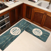 nordic style printed gold kitchen strip non slip mat geometric abstraction line carpet bedroom bedside rug plush floor mat