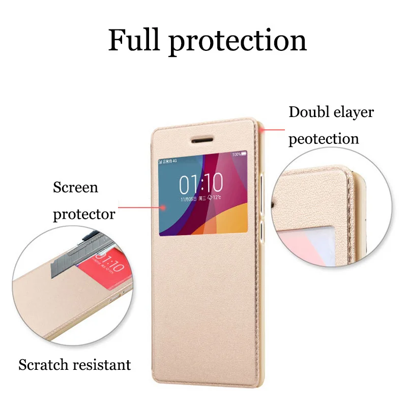 Smart view window cover For Samsung galaxy S7 edge case G9350 shell S7edge SM-G9350 back cases |