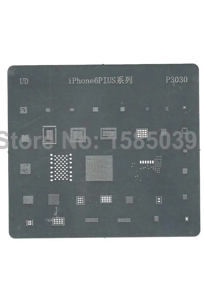 7 шт./лот! Высококачественный полный набор BGA трафаретов для iPhone 4 4S 5 5S 5c 6 +