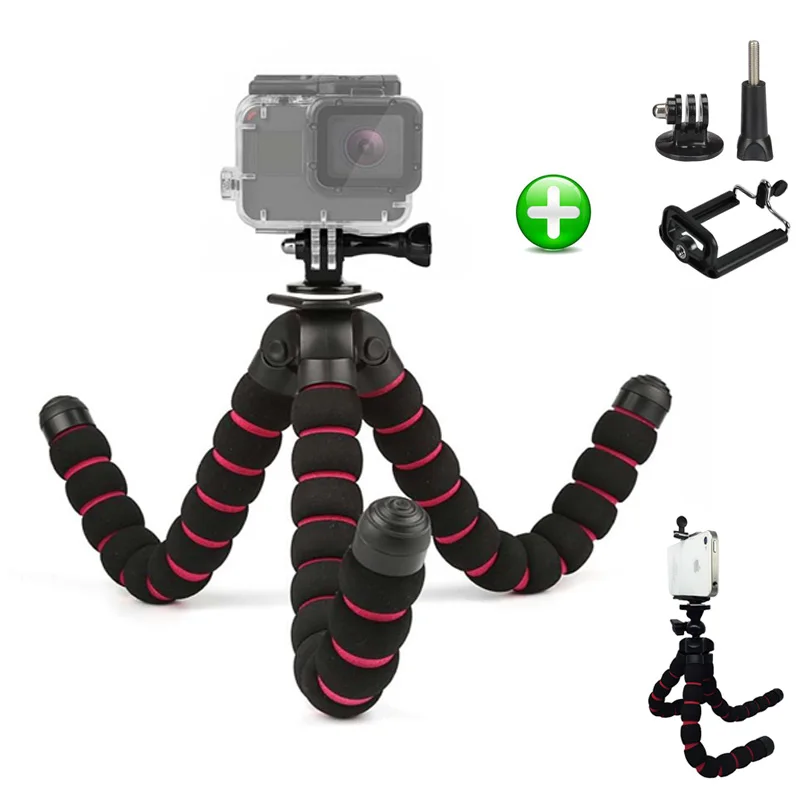 Штатив портативный гибкий штатив-Осьминог для камер Gopro Canon Nikon DSLR | Электроника