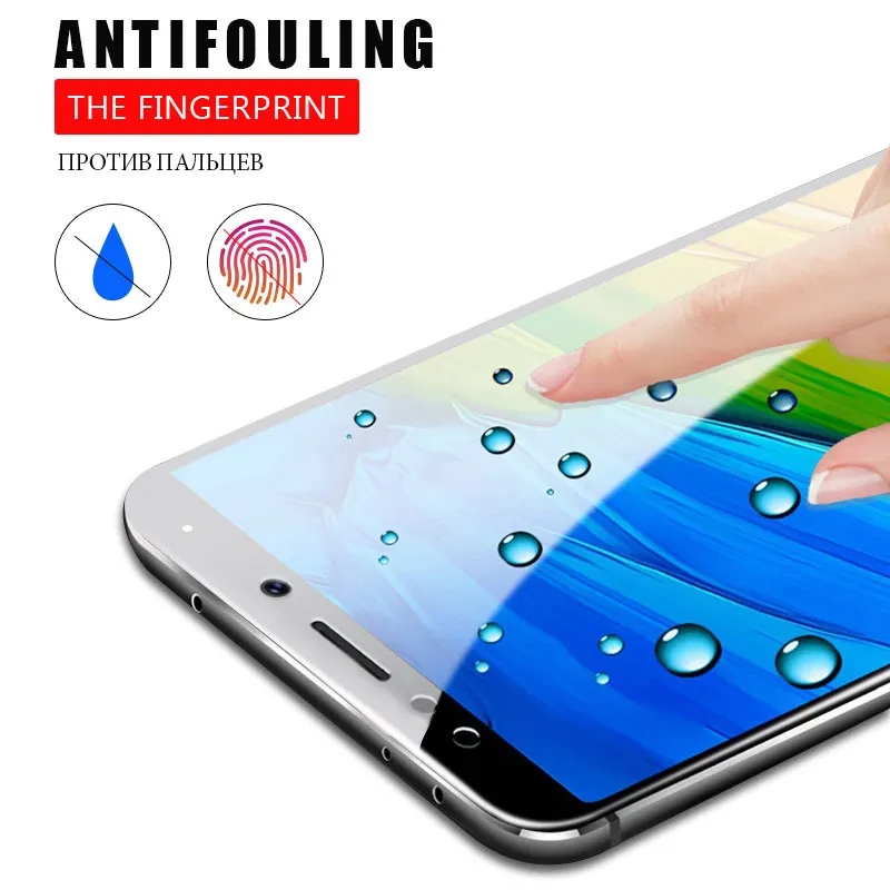 Yikola 5D Экран протектор для Xiaomi Redmi 5 Анти-нуля холодным резные закаленное Стекло