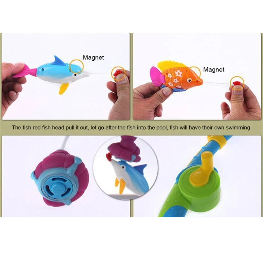 Детские Игрушки для ванны ванная комната рыболовный водяной пистолет нажимной распылитель разбрызгивающий