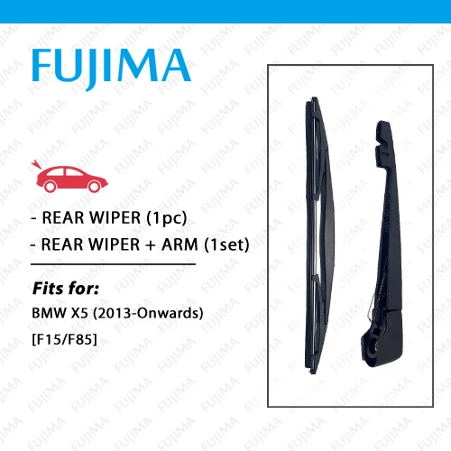

Rear Wiper Blade and Arm for BMW X5 [F15/F85] (2013-Onwards) Back Window Windscreen for BMW F15 F85 Rear Wiper Arm