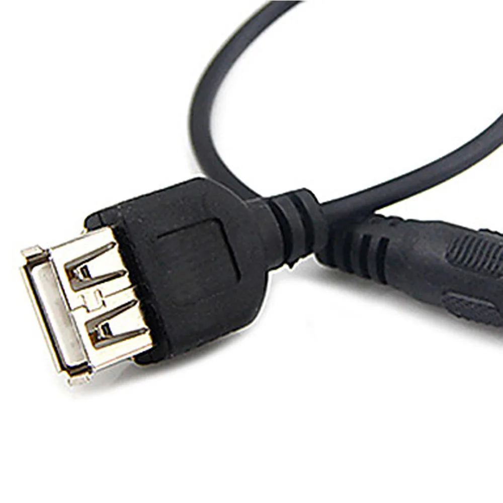 0.15 М 0.5FT 3.5 мм USB Женщины к Мужчине AUX MP3 Аудио Кабель| |