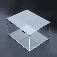 personalized acrylic box with lid rectangle wedding jewelry box unique gift holder storage box supplies