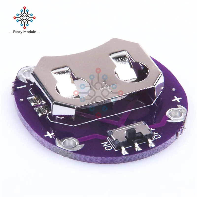 2 шт. для Arduino LilyPad держатель батареи монет CR2032 модуль крепления небольшой