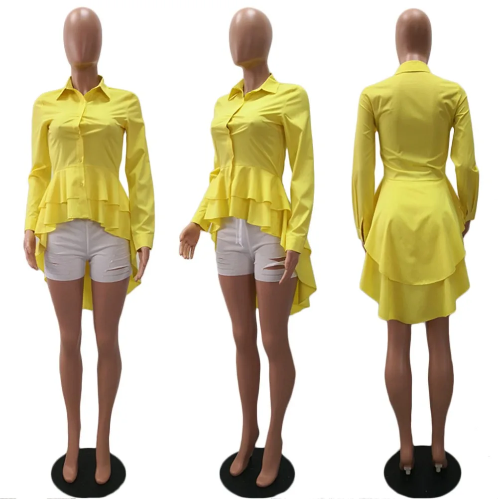 Рубин гардероб оборками спереди Короткие Вернуться Длинные специальное платье