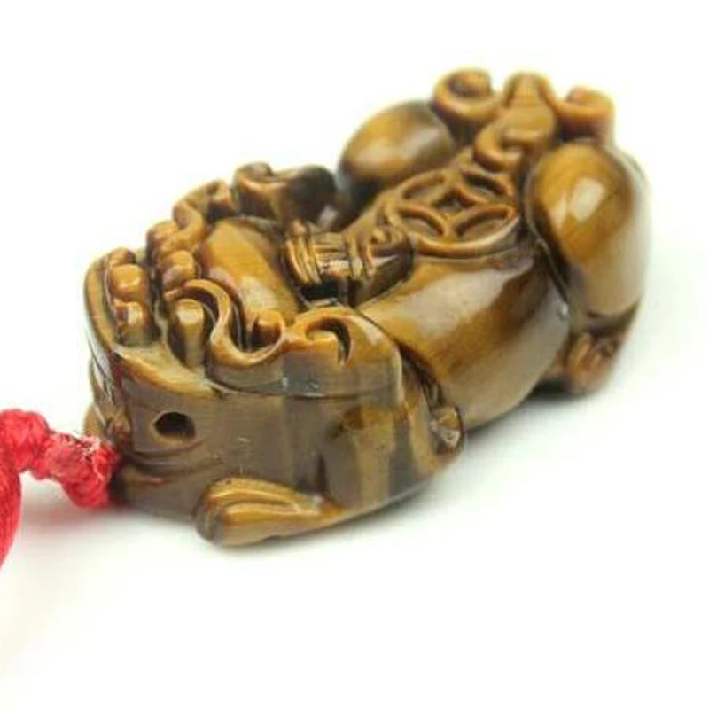 Ожерелье с подвеской KYSZDL ручной работы|brave pendant|stone tiger eyestone lucky |