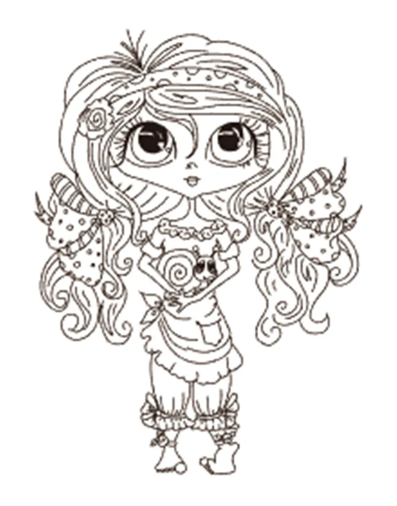 10x8 длинноволосой девушки Прозрачный штампы для Скрапбукинг набор сделай сам