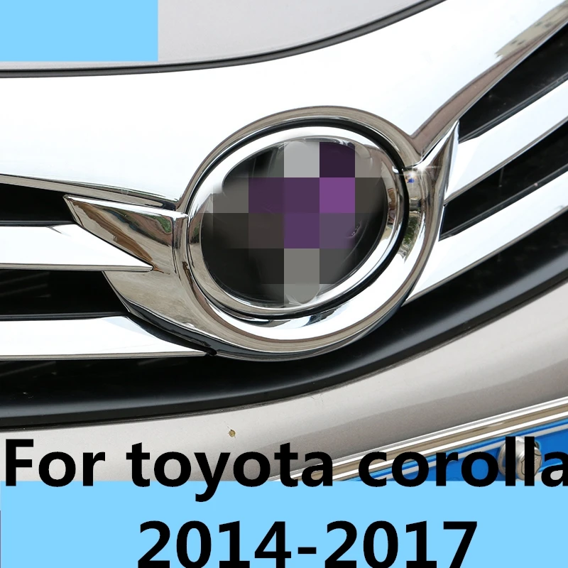 Для toyota corolla 2014-2017 бампер переднего двигателя стандартная полоса верхняя